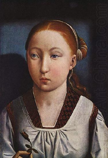 Juan de Flandes Portrait of an Infanta (possibly Catherine of Aragon) china oil painting image